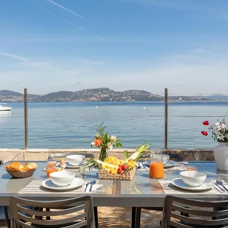 Le Cigalou, Authentique Cabanon De Pecheur En Bord De Avec Sa Terrasse Spacieuse Et Amenagee Villa Hyères